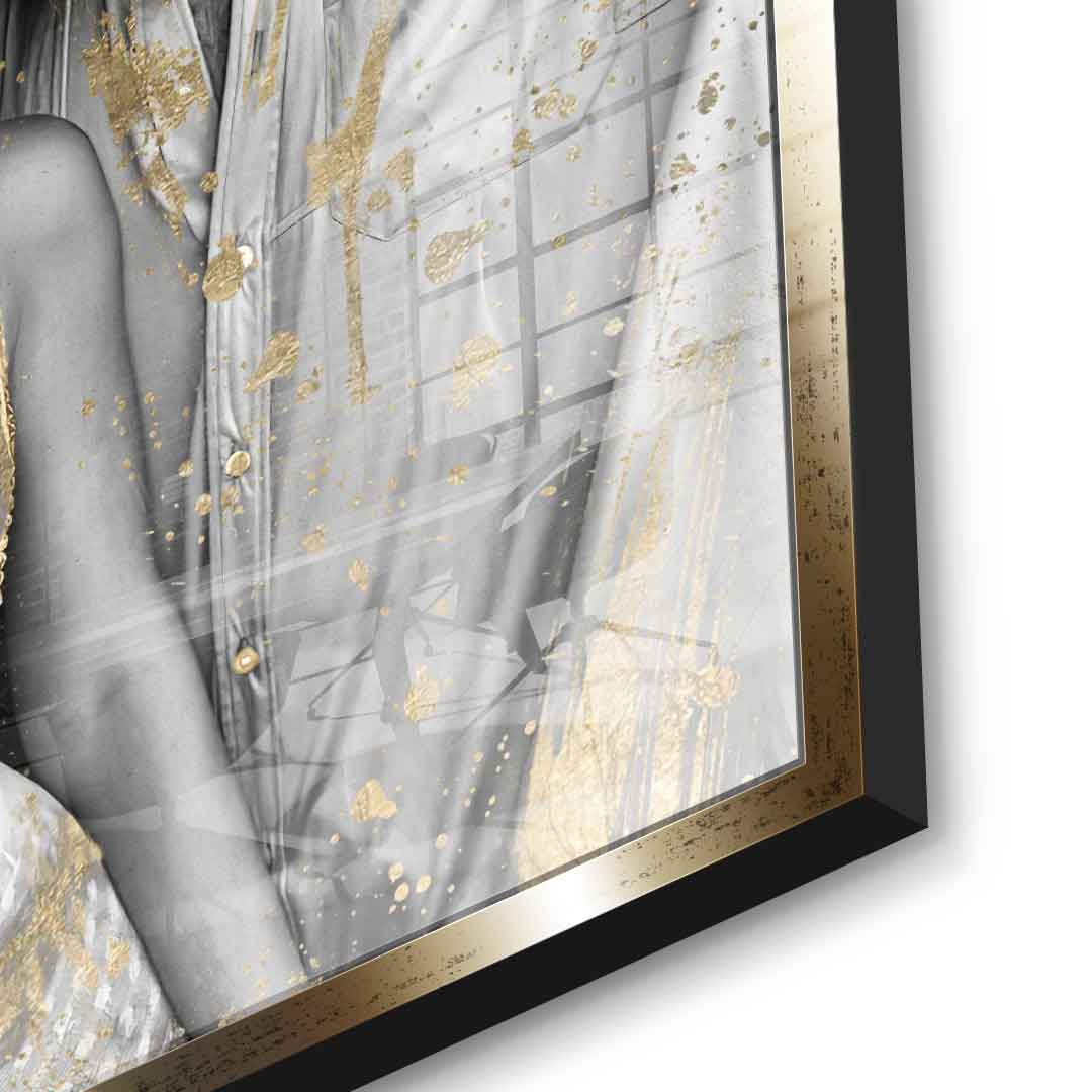 Unikat - Couple Editable Art - Acrylglas